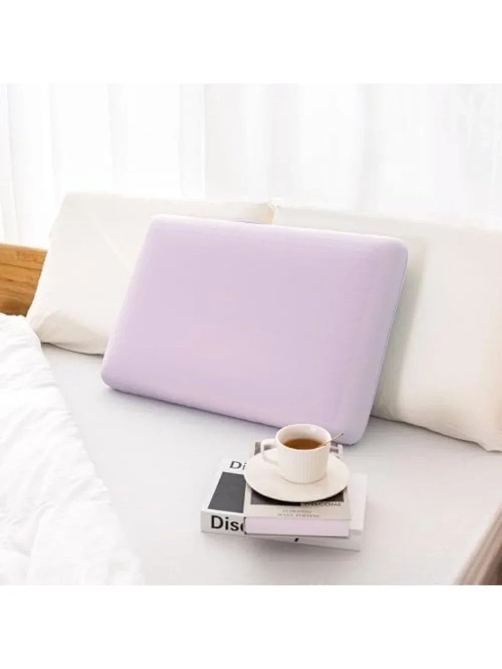 Cooling Gel Memory Foam Pillow - Reversible Design, Neck Support, Comfort Sleep